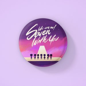 BTS – We are not seven with you – Badge