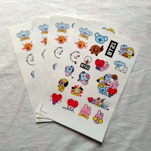 BT21 Sticker Sheet (Design 2)