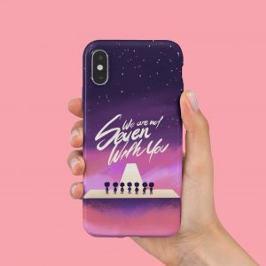 BTS – WE ARE NOT SEVEN WITH YOU –  PHONE CASE
