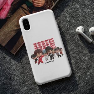 Tiny Tan – Mic Drop – Phone Case