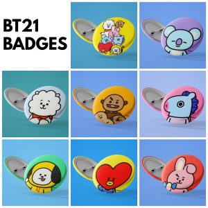 BT21 Badges