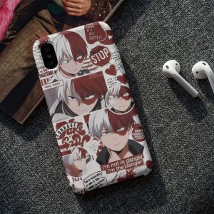 My Hero Academia – Todoroki Manga – Phone case