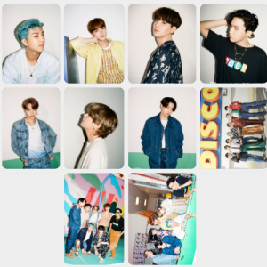 BTS Dynamite Photocards