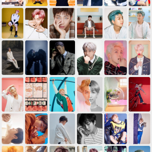 BTS- RM All Era Photocards (2013-2021)