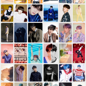 BTS- Suga All Era Photocards (2013-2021)