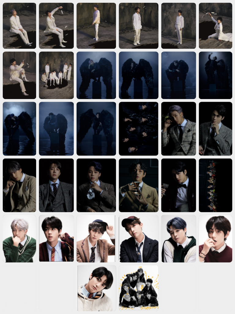 Photocards Bts Teaser 1 Map Of The Soul 7 