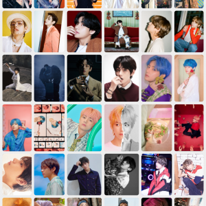 BTS- V All Era Photocards (2013-2021)