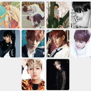 BTS- V All Era Photocards (2013-2021)