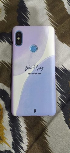 BTS – Blue & Grey Aesthetic Phone Case photo review
