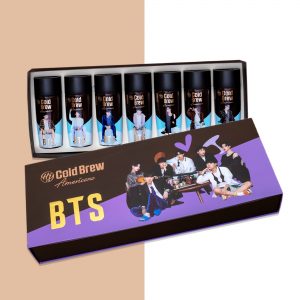 HY BTS Cold Brew Americano Coffee 270ml [Gift Pack all 7 members]