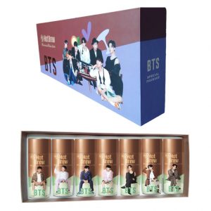 Gift Pack HY BTS Hot Brew Macadamia Mocha Latte 270ml x 7bottles