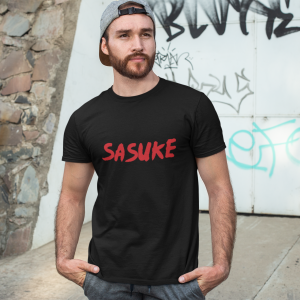 Naruto – Sasuke-Uchiha Flag T-Shirt