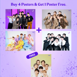 BTS FESTA Posters Combo Pack