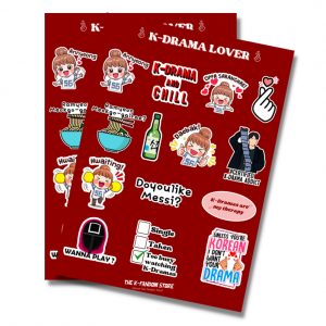 K-Drama Sticker Sheet
