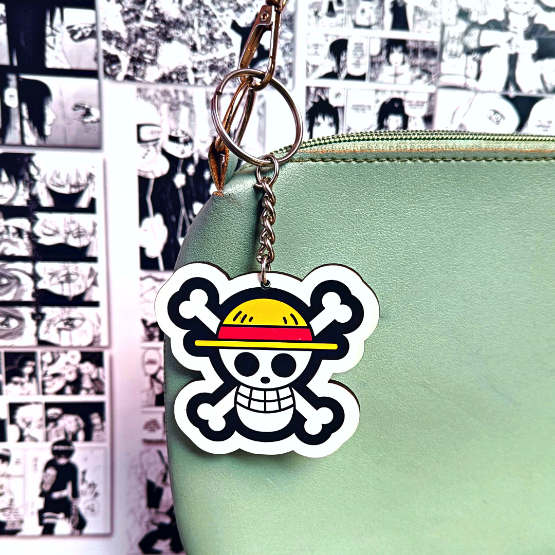 One Piece – One Piece Skull Keychain