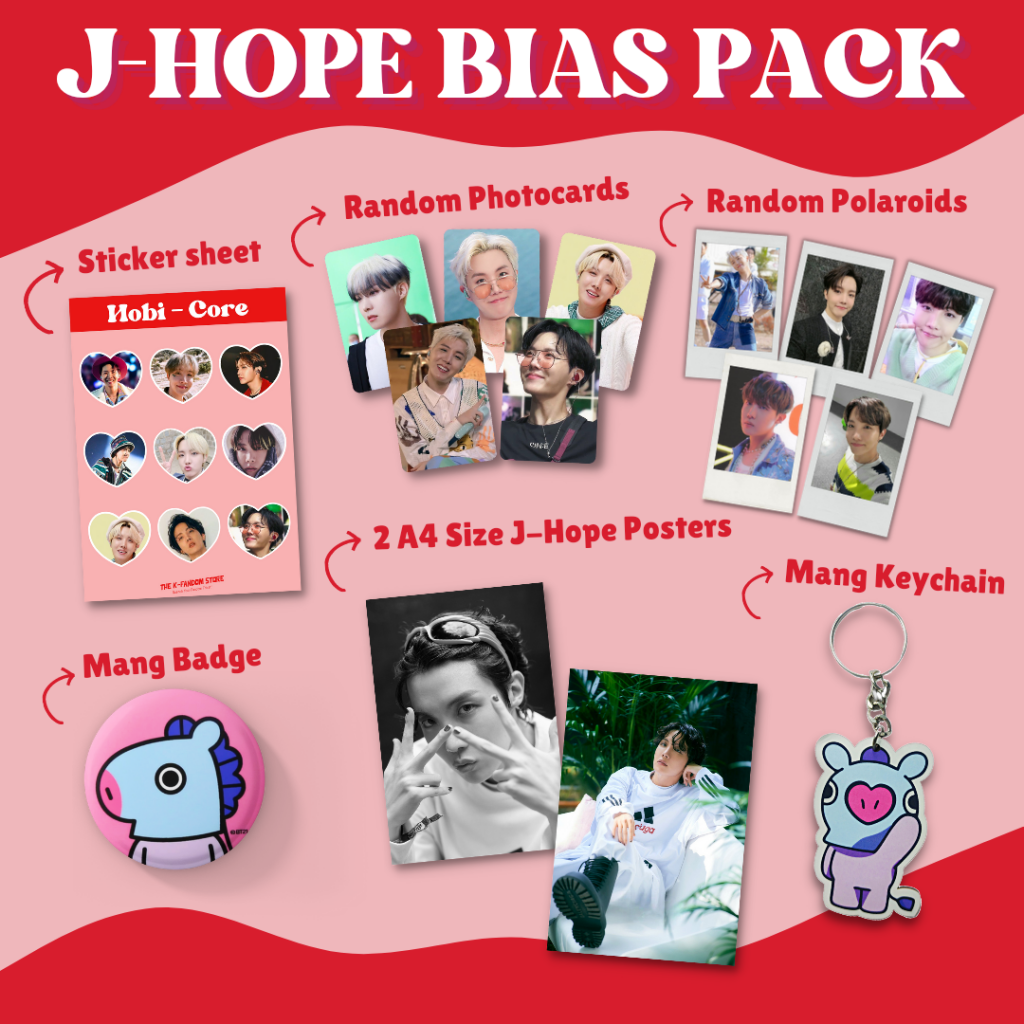 BTS J Hope Bias Pack 1 THEKFANDOMSTORE bts-j-hope-bias-pack-1-thekfandomstore