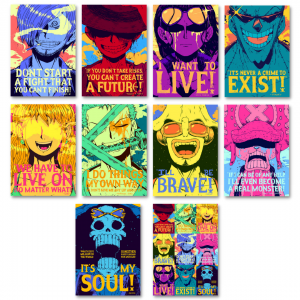 One Piece Quote Poster – Pack of 10 A4 Size Posters