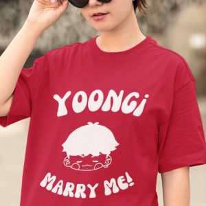 BTS – Yoongi Marry Me T-Shirt