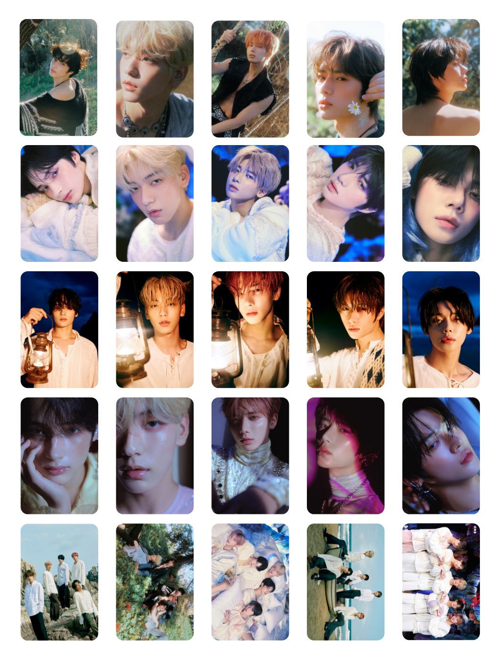 TXT – The Name Chapter: Temptation Concept Photocards