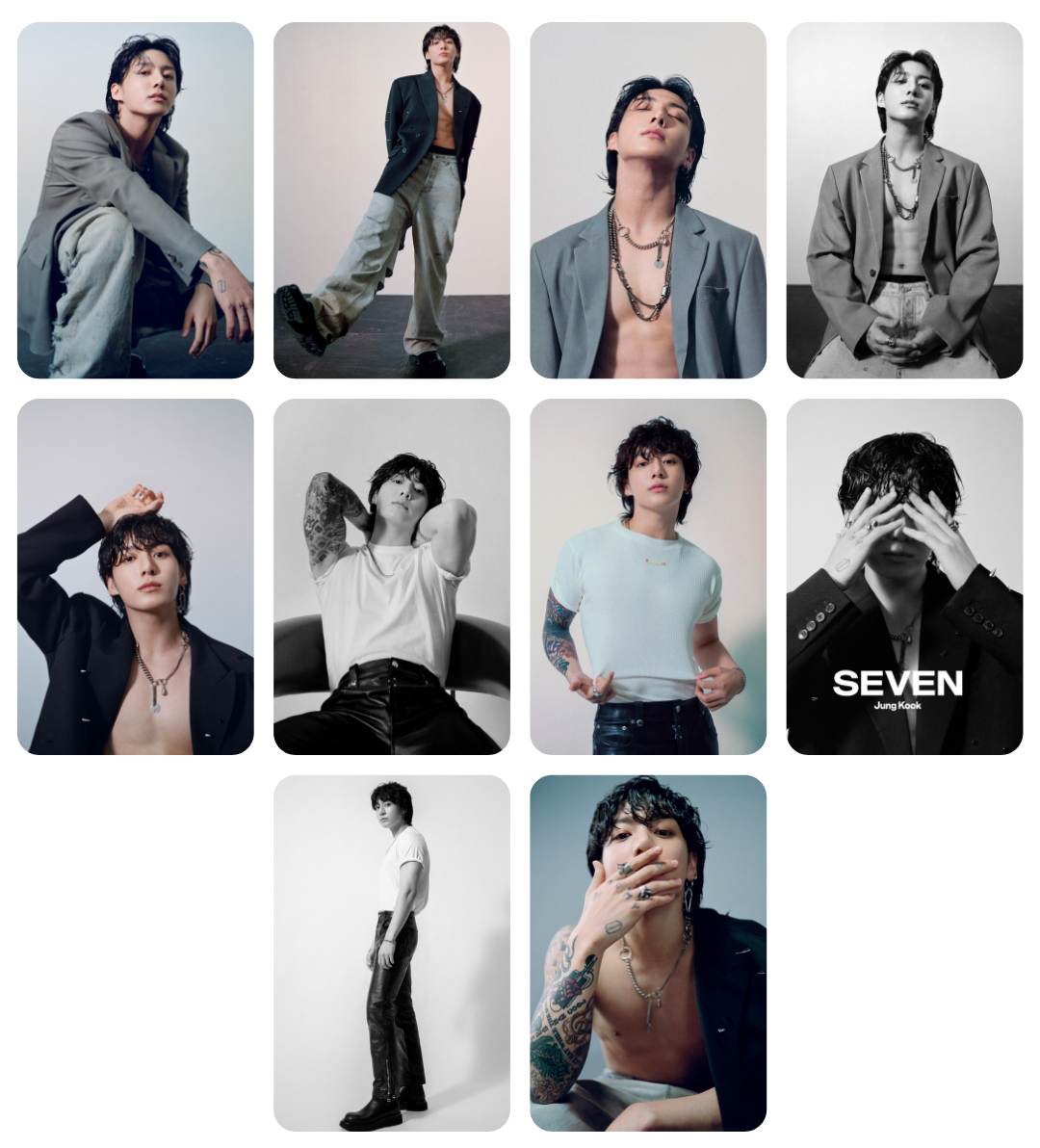 BTS Jungkook – Seven Photocards