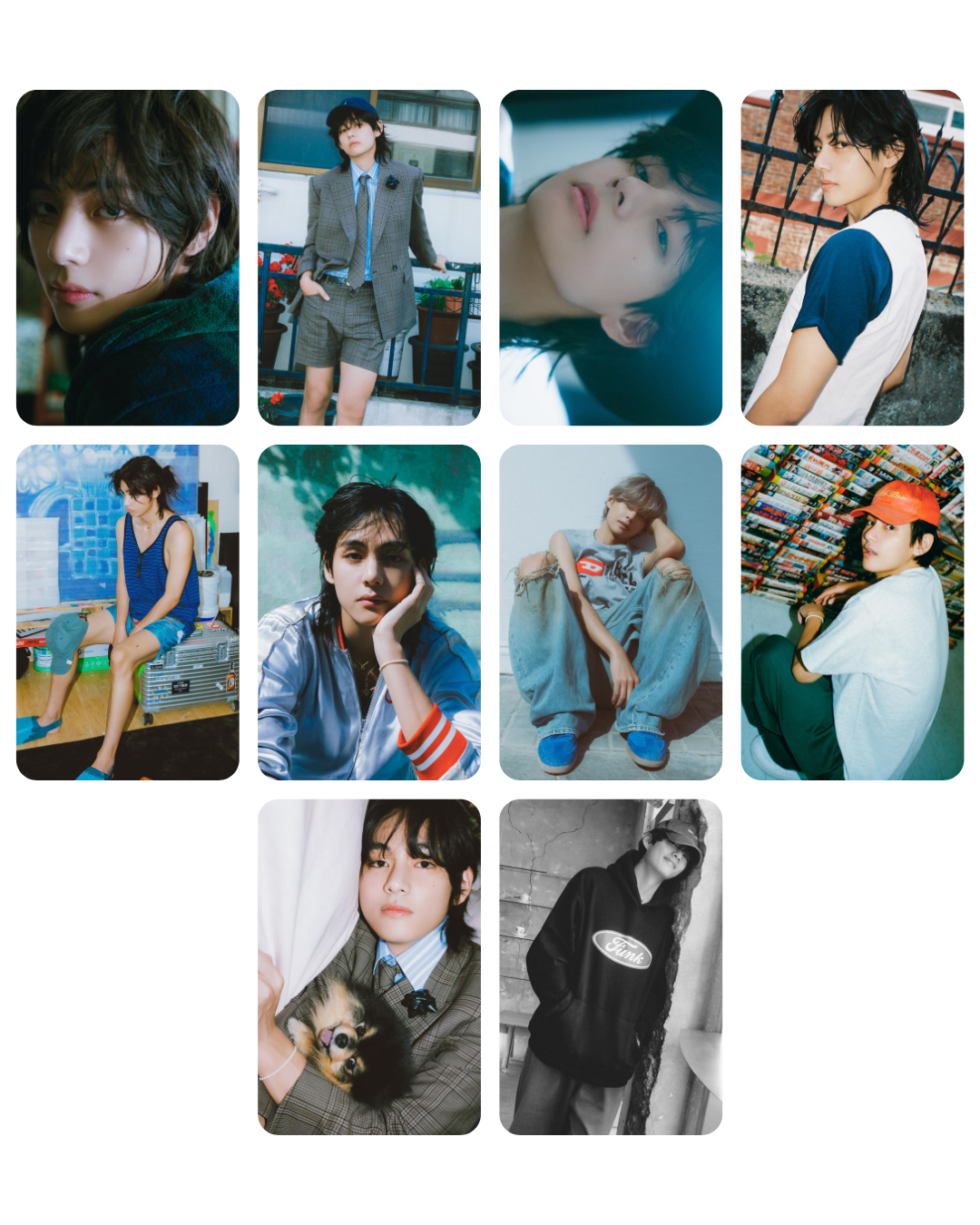 BTS V – Layover Photocards