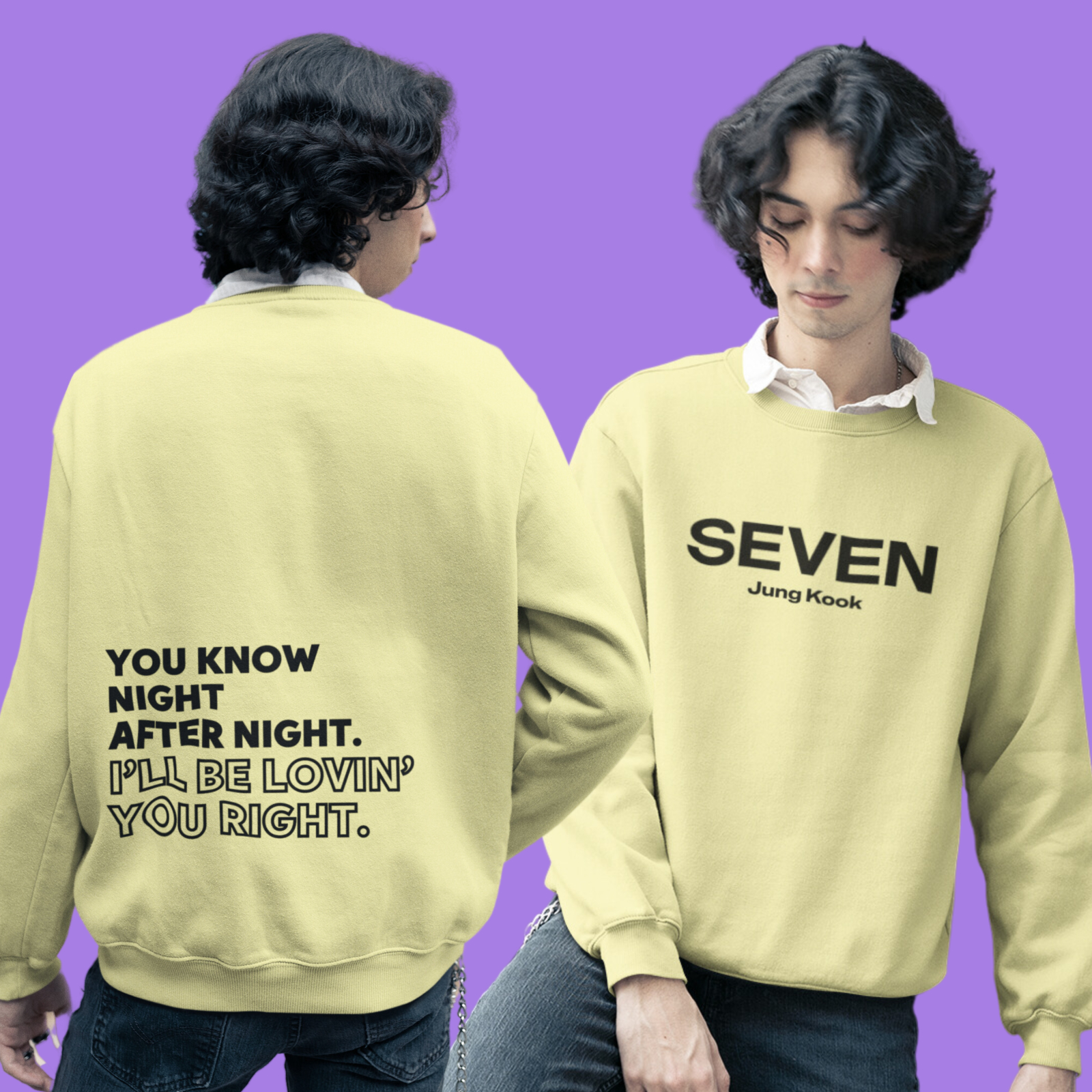 BTS – JK Seven – Sweatshirt