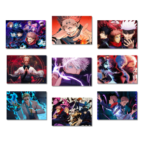 Jujutsu Kaisen Poster S1- Pack of 9 A6 Size Posters