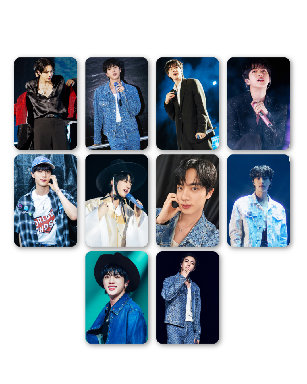 BTS Jin – Run Seokjin Tour Photocards – THEKFANDOMSTORE