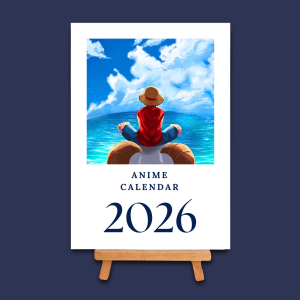 Anime 2026 Desk Calendar
