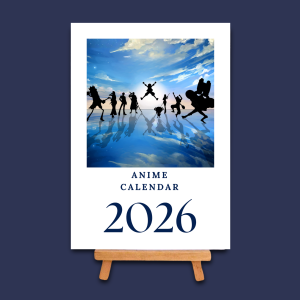 Anime 2026 Desk Calendar