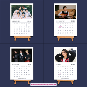 Enhypen 2026 Desk Calendar