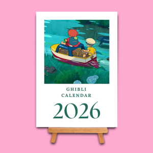Ghibli 2026 Desk Calendar