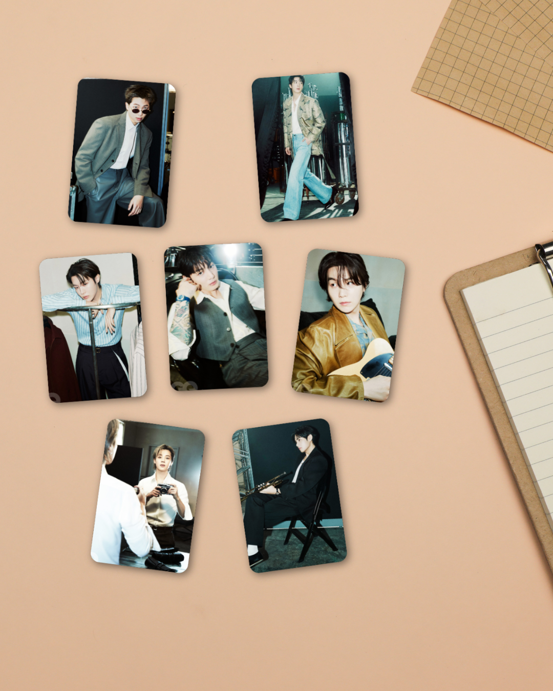 BTS -BTS GQ Shoot Photocards - Image 2