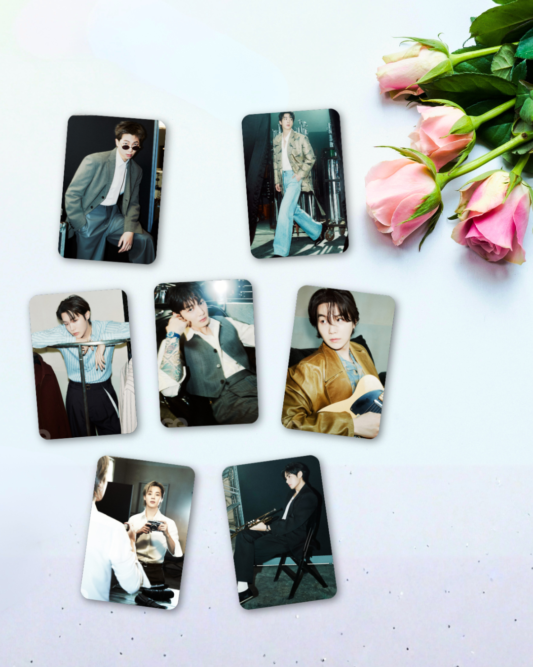 BTS -BTS GQ Shoot Photocards - Image 3