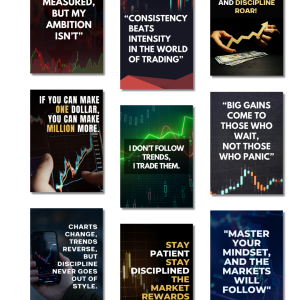 Trading Motivational Posters Pack of 8