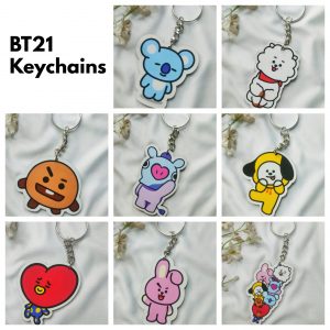 BT21 keychains